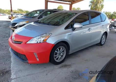 2012 Toyota Prius V Three z USA, uszkodzony, nr VIN JTDZN3EU5C3114018